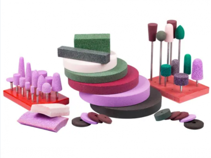 Vitrified Mounted Points With Rod Abrasive Grinding Points Abrasive