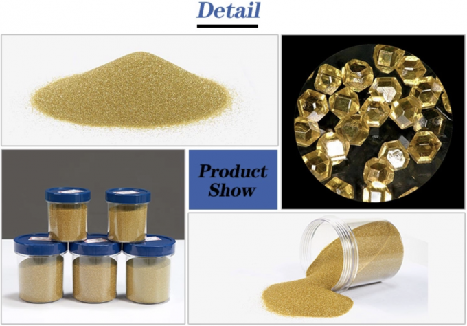 Signi Yellow Synthetic Industrial Diamond Powder For Sawing Tools And ...
