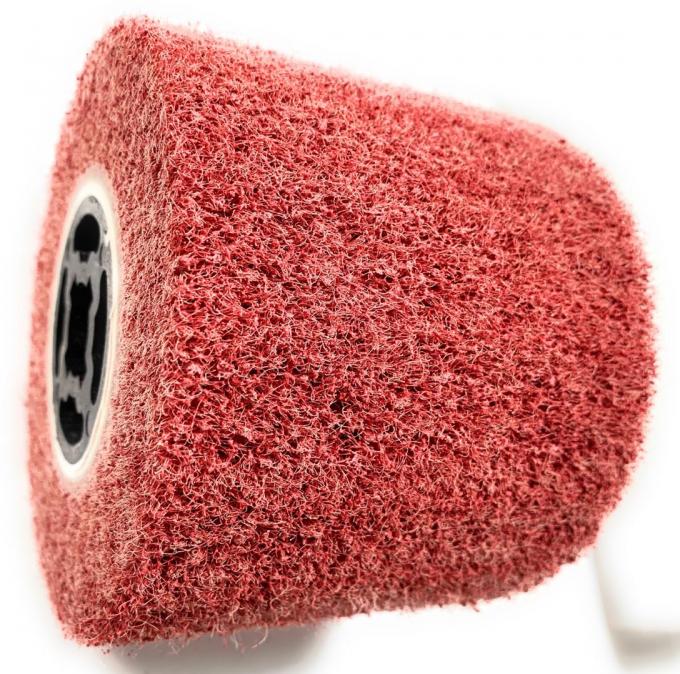 Wire Drawing Polishing Burnishing Wheel Drum Wheel Non-woven Buffing Abrasive Flap Wheel For