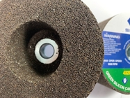 4 Inch Abrasive Green Silicon Carbide Grinding Stone With 5/8-11 Thread For Granite 4X2X5/8-11, 24Grit